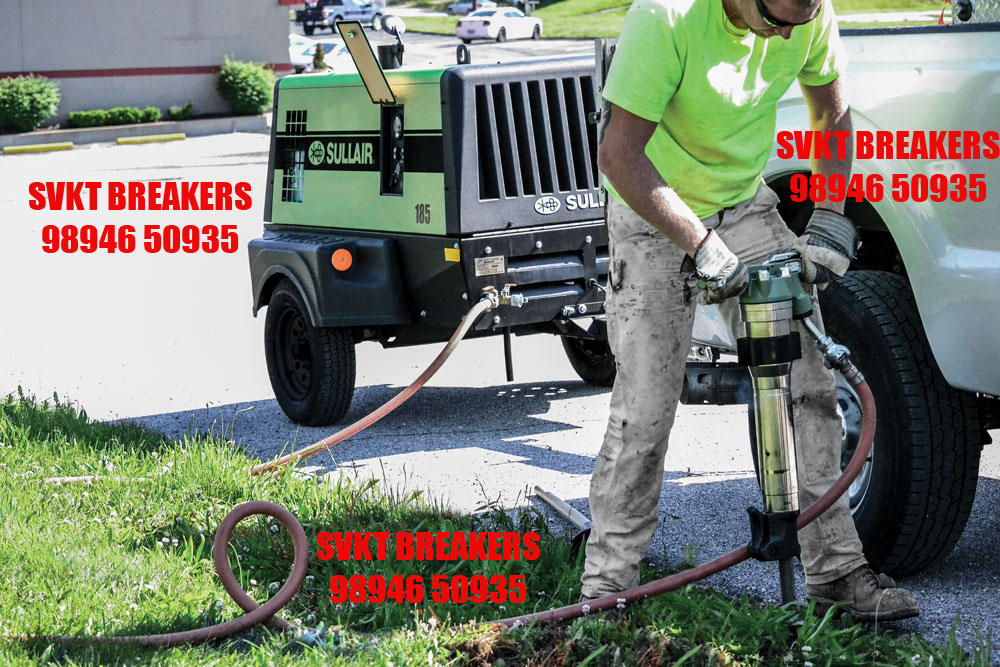 Tractor Compressor in Coimbatore Concrete breakers And Earth Movers